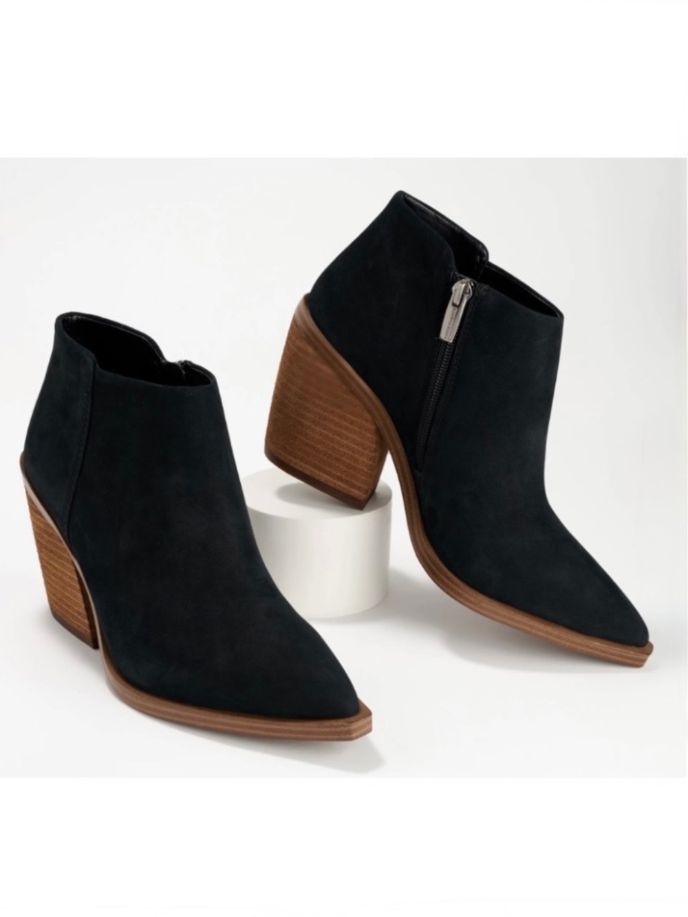 Vince Camuto Geeanne Ankle Boots - Black